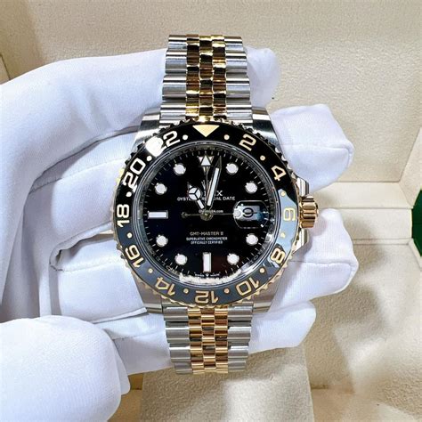 rolex gmt two tone yellow gold|rolex two tone gmt master.